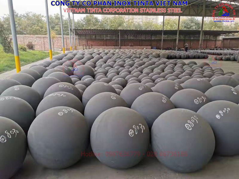 Bảng tính trọng lượng quả cầu sắt thép. Kết cấu quả cầu thép CT45, bóng sắt CT3