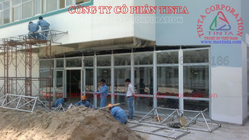 Khung thép không gian TinTa giải pháp bền vững cho công trình thể thao quy mô lớn.