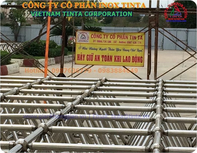 Dàn không gian. Các công ty sản xuất dàn không gian thép không gỉ hàng đầu tại Việt Nam
