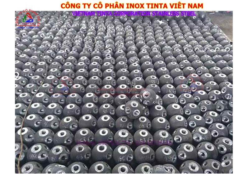 Gia công quả cầu dàn không gian. Những chú ý trong gia công bóng sắt thép cường độ cao.