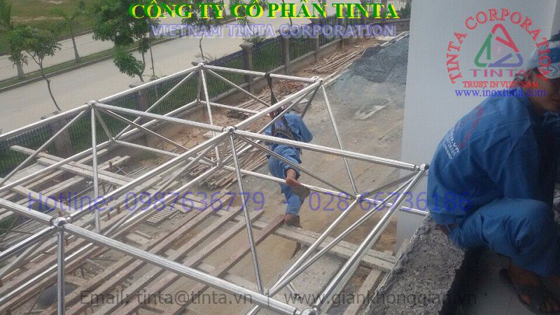 Khung giàn không gian TinTa mang lại giải pháp tối ưu cho công trình khẩu độ lớn.
